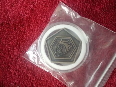 Battletech Clan Hells Horses Challenge Double-sided Coin