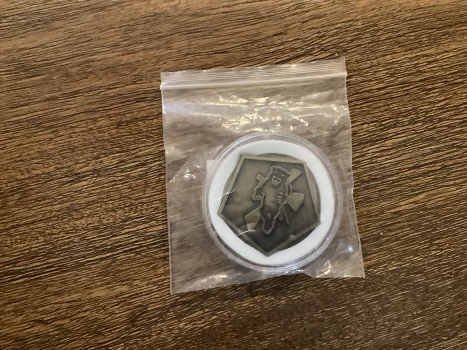Battletech Clan Smoke Jaguar Challenge Double-sided Coin