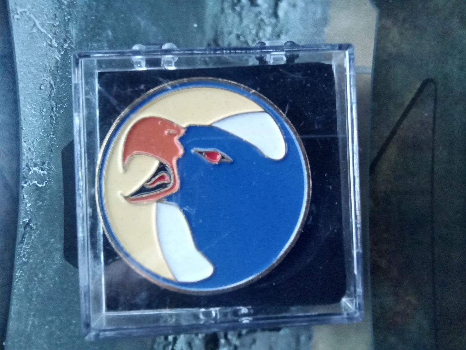 Crescent Hawks Battletech pin