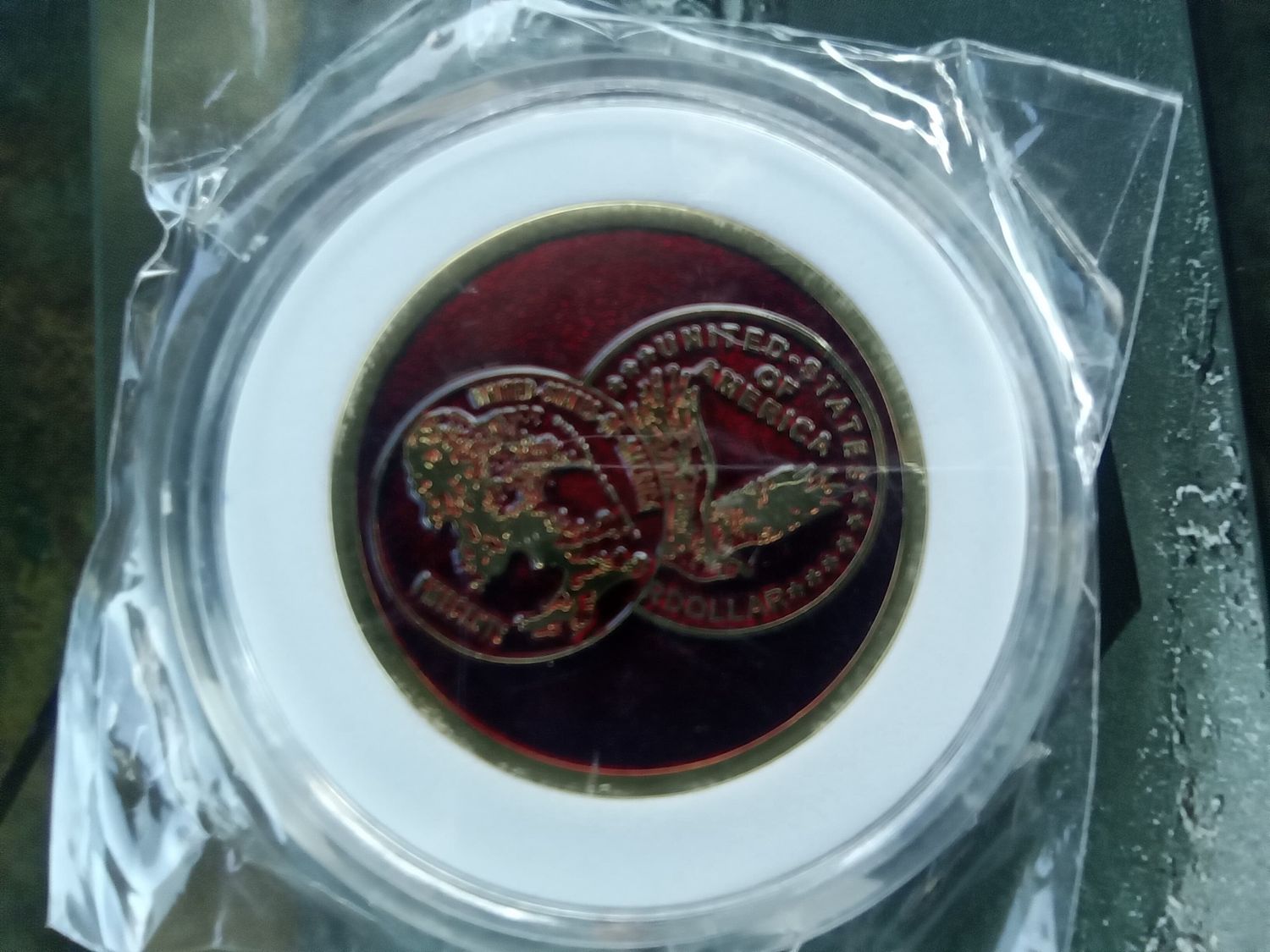 Snord&#39;s Irregulars Double-sided Challenge Coin Red Series