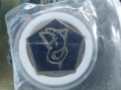 Clan Mongoose Double-sided Challenge Coin Black Series