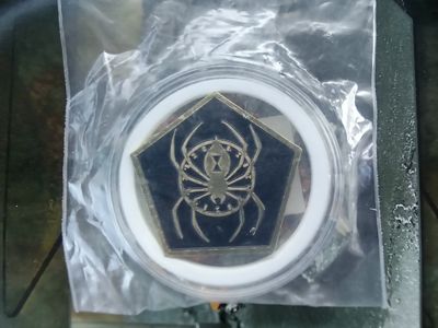 Clan Widowmaker Double-sided Challenge Coin Black Series
