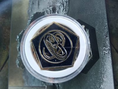 Clan Cloud Cobra Double-sided Challenge Coin Black Series