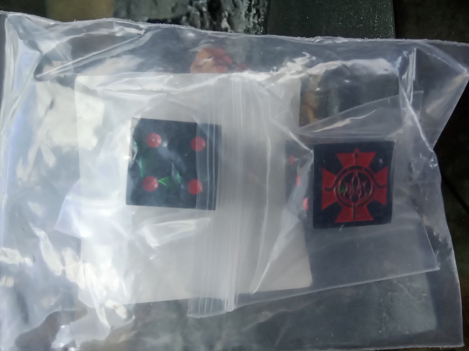 Laser Etched Tamar Pact Dice Pair