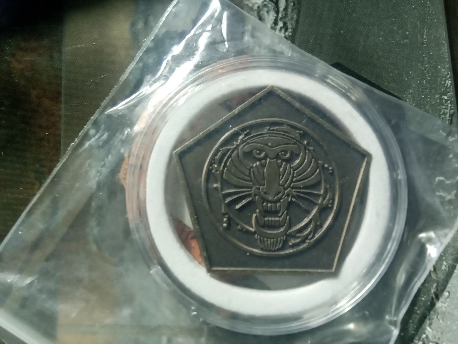 Fire Mandrill Double-sided Challenge Coin Orginal Brass Series