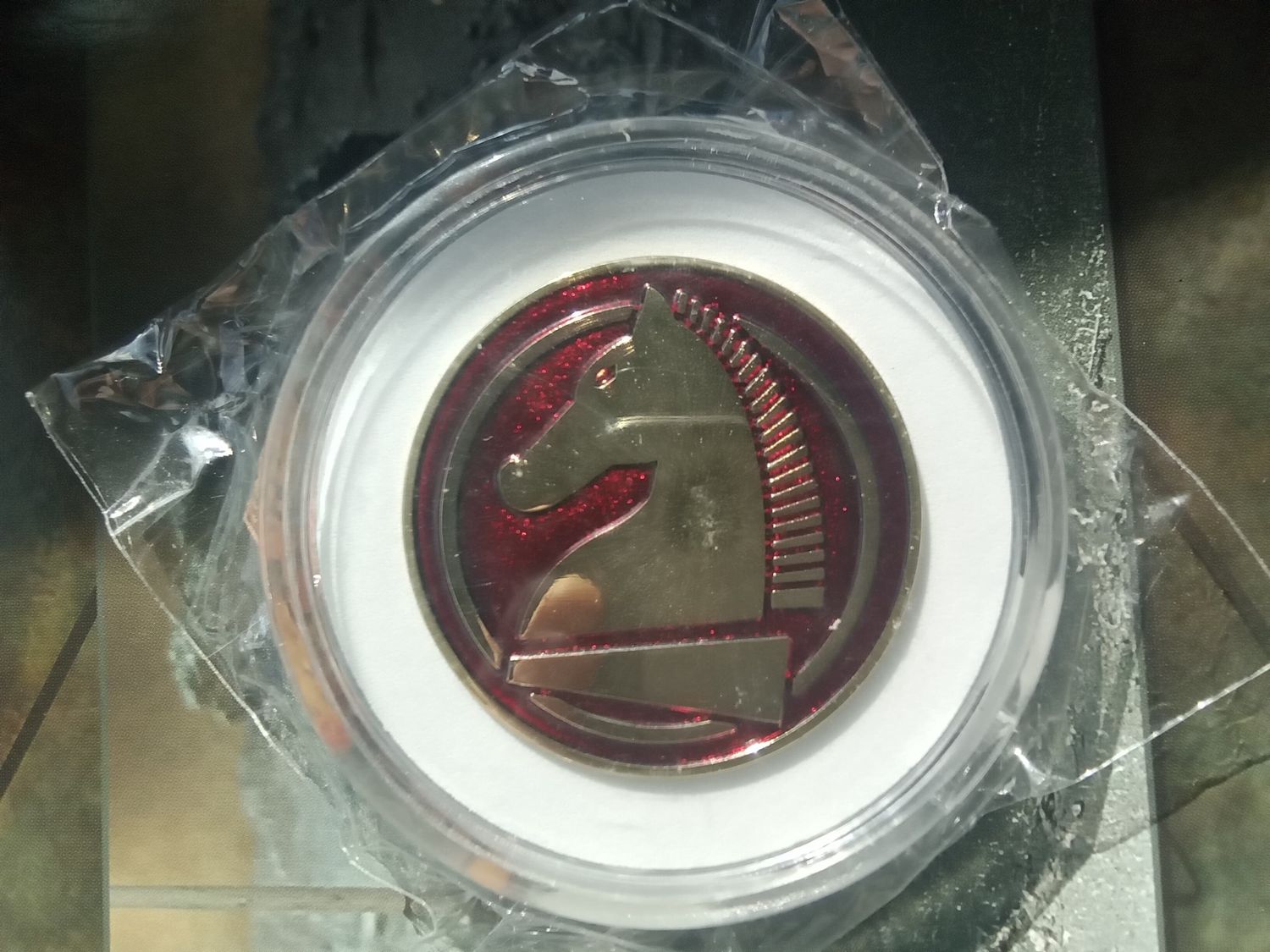Battletech Lindon&#39;s Battalion Challenge Double-sided Coin Red Series