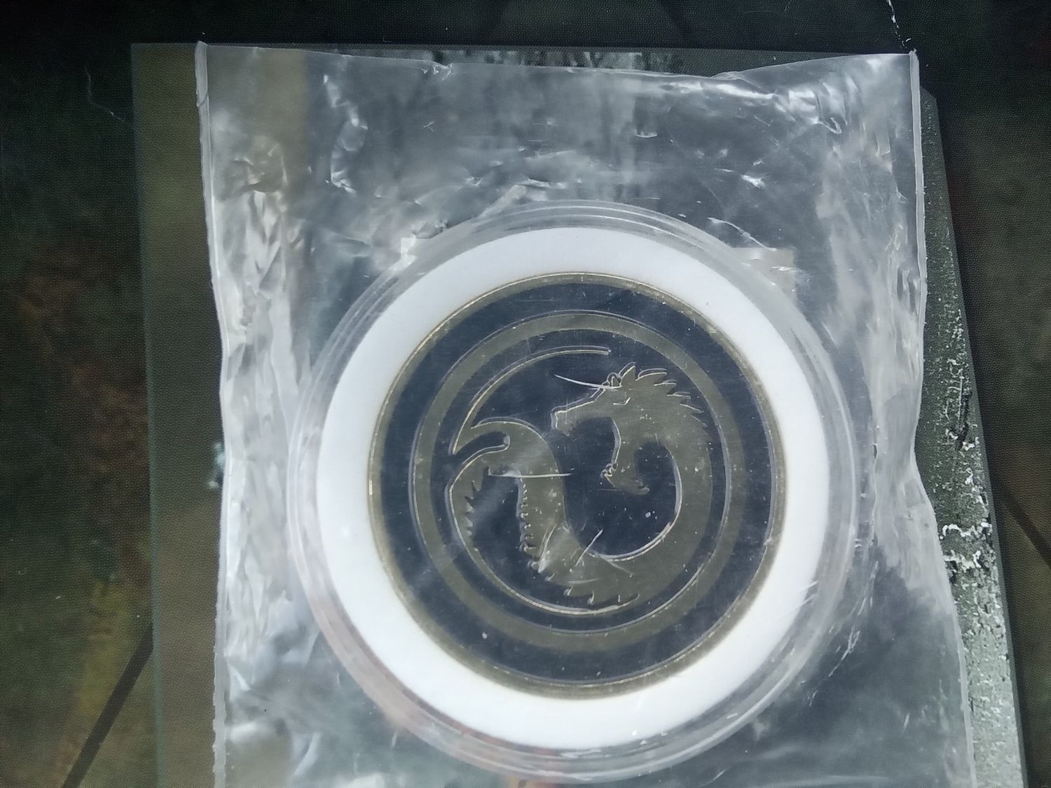 Battletech Draconis Combine Challenge Double-sided Coin Black Series