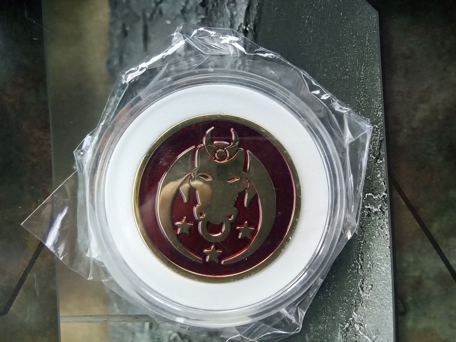 Battletech Taurian Concordat Challenge Double-sided Coin Red Series