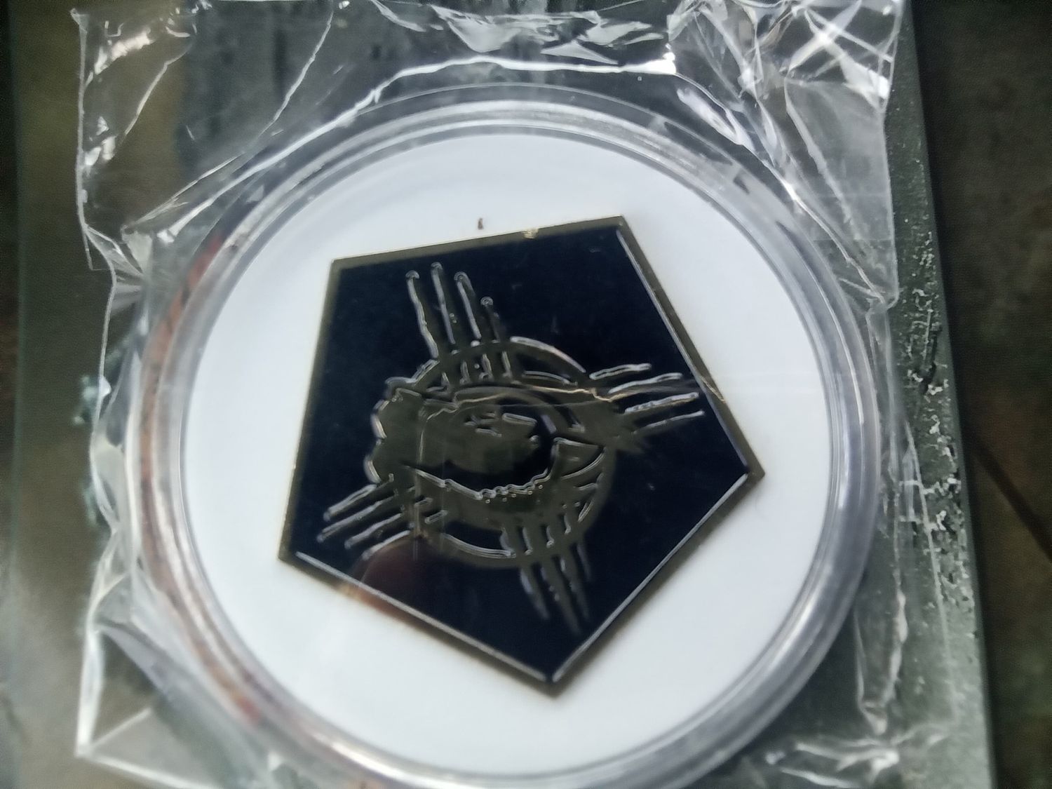 Battletech Clan Wolverine Challenge Double-sided Coin Black Series