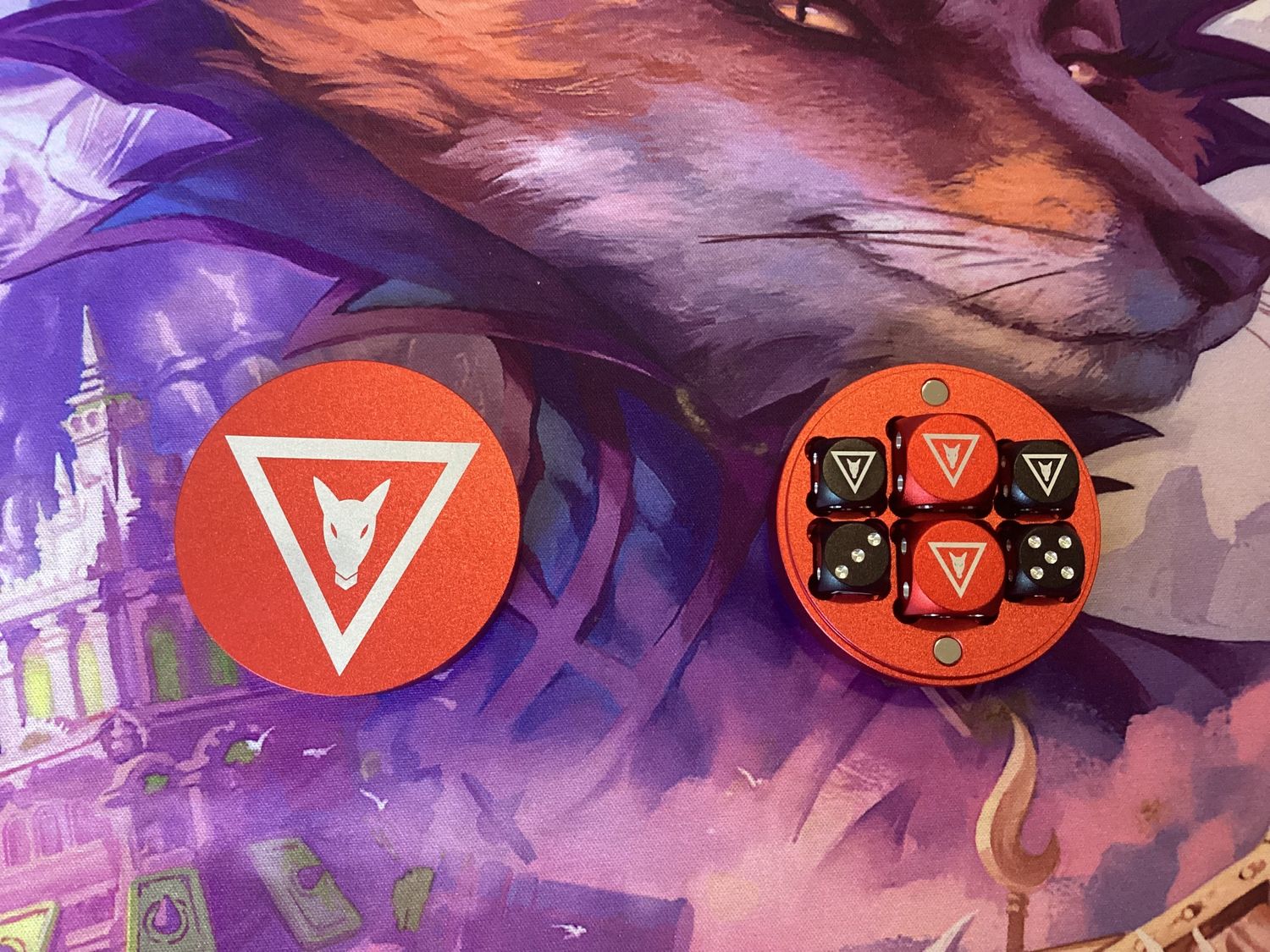 Battletech dice puck Kell Hounds