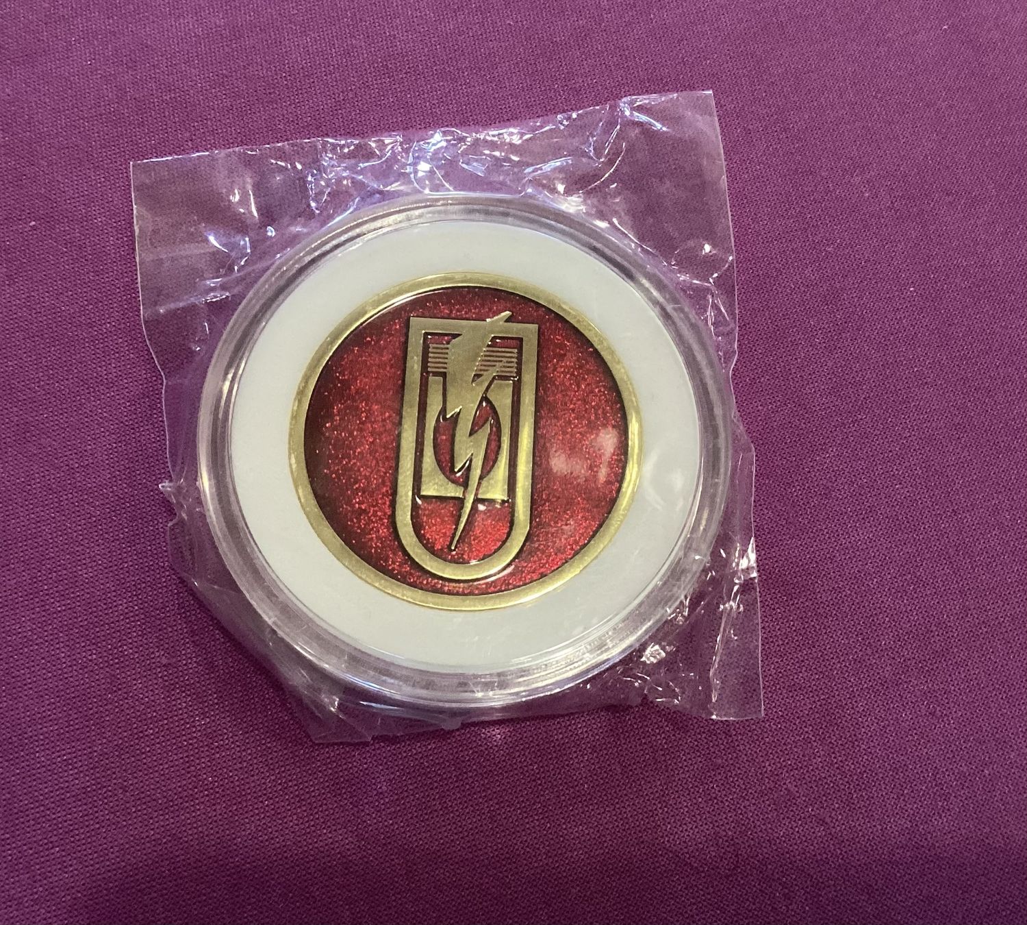 Illician Lancers Double-sided Challenge Coin Red Series
