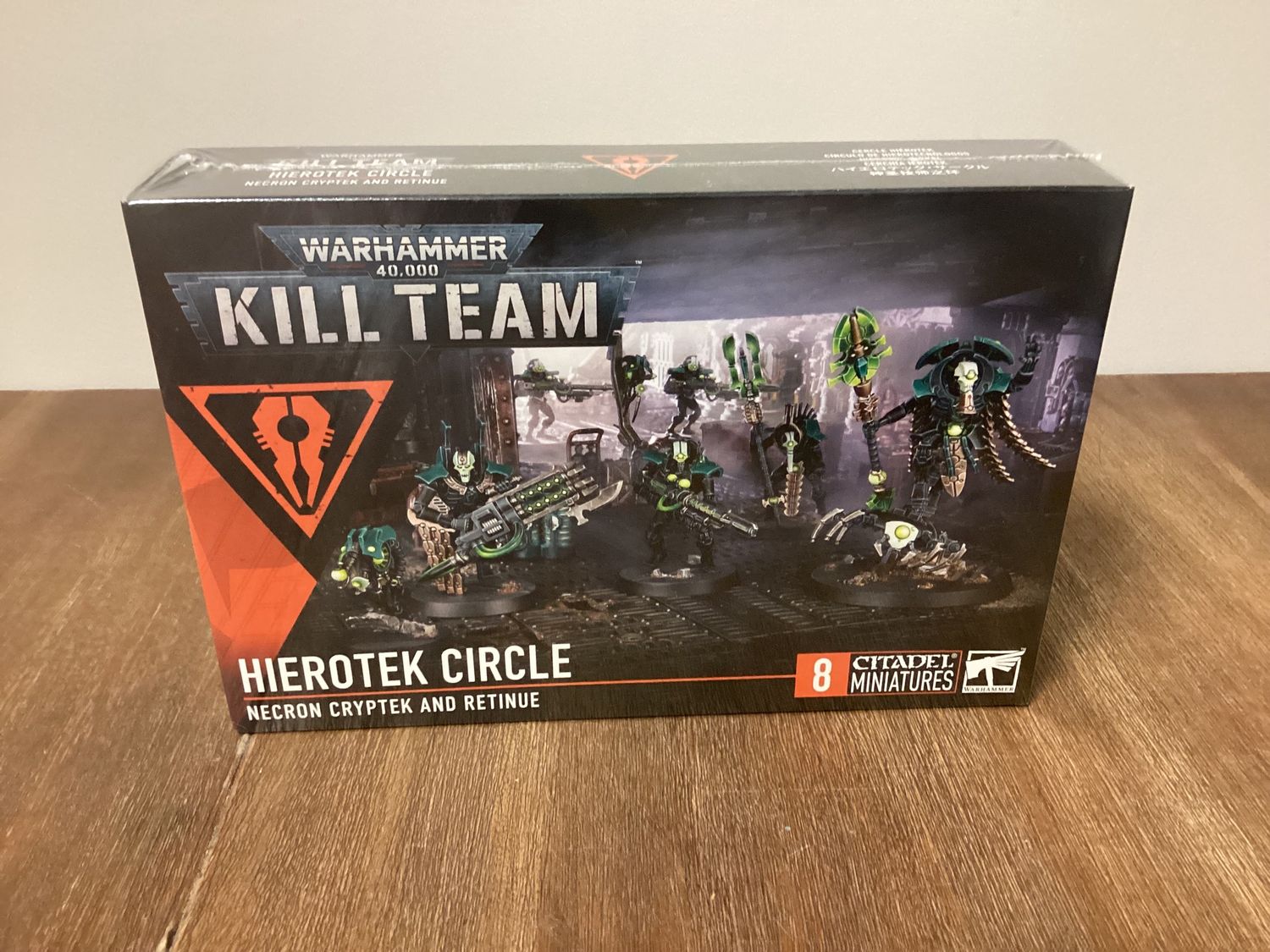 Kill team Hierotek Circle Necron Cryptek and Retinue