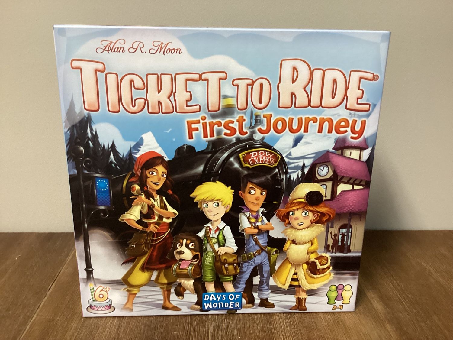 Ticket to ride first journey Europe