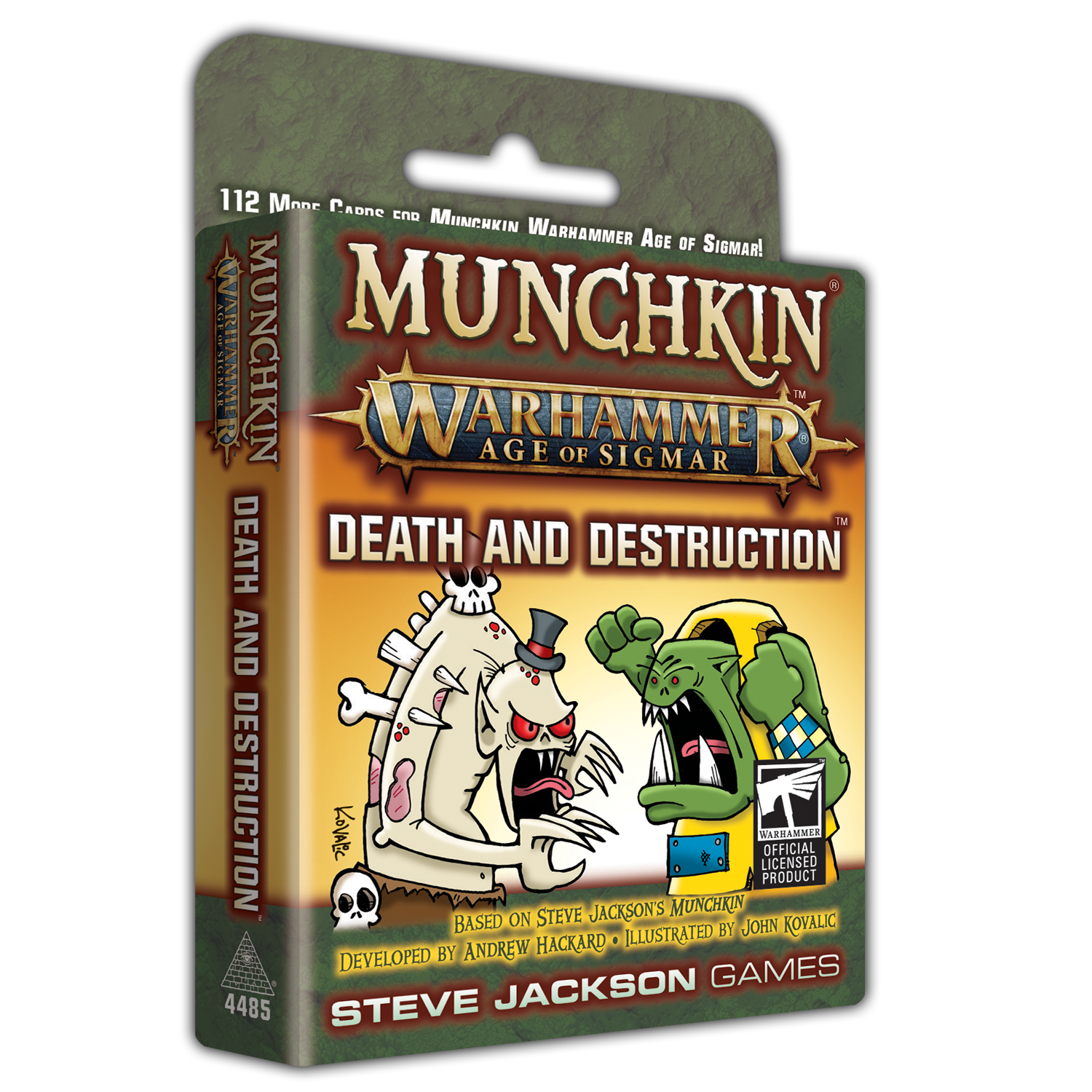 Munchkin Warhammer Age of Sigmar Death and Destruction Expansion