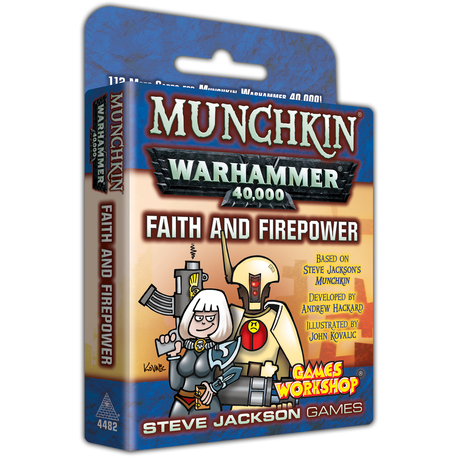 Munchkin Warhammer 40,000 Faith and Firepower Expansion