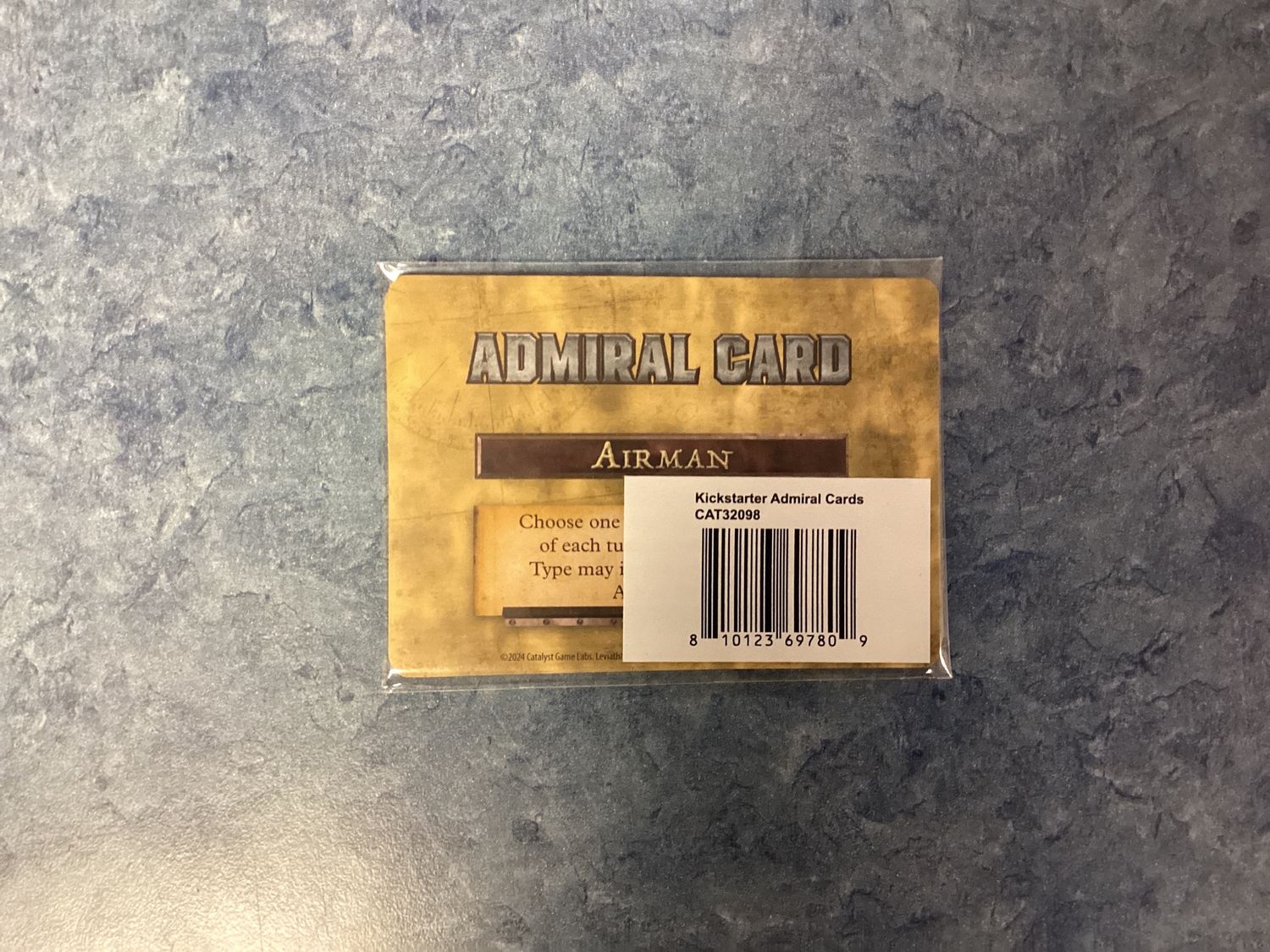 Leviathans The Great War Kickstarter Admiral Cards