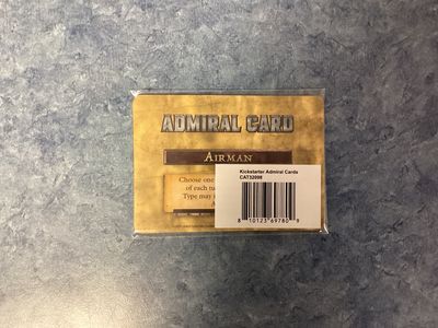 Leviathans The Great War Kickstarter Admiral Cards