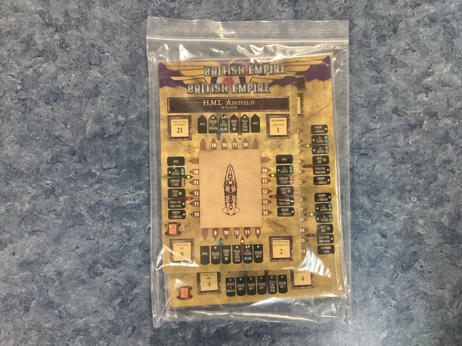 Leviathans The Great War British Empire Ships Cards