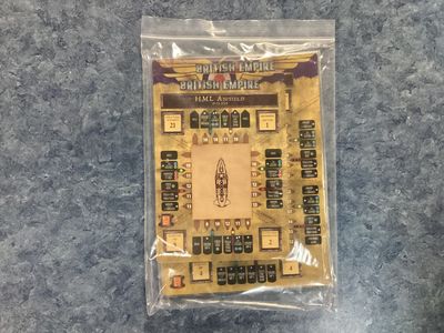 Leviathans The Great War British Empire Ships Cards