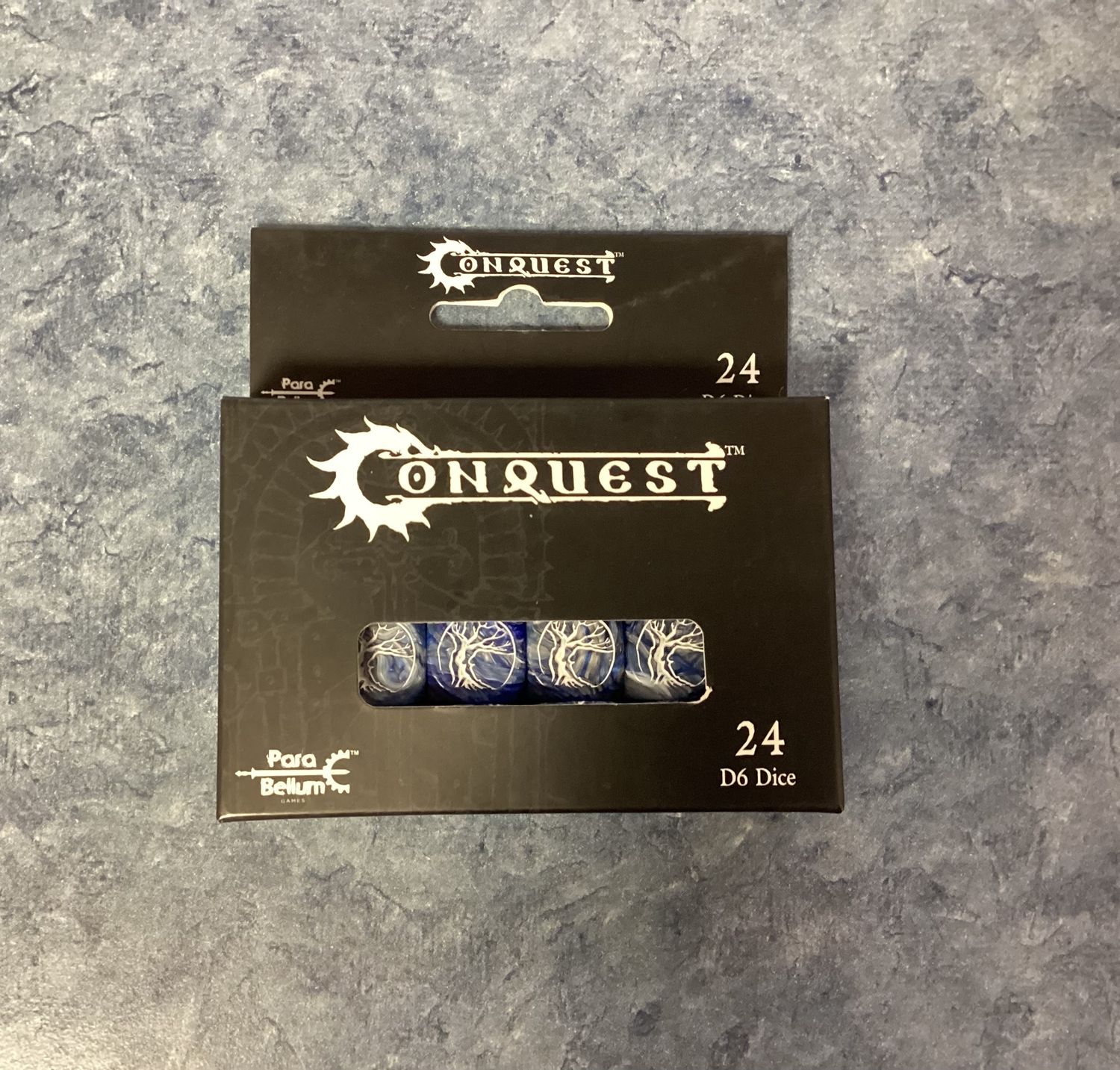 Conquest Marbled Dice