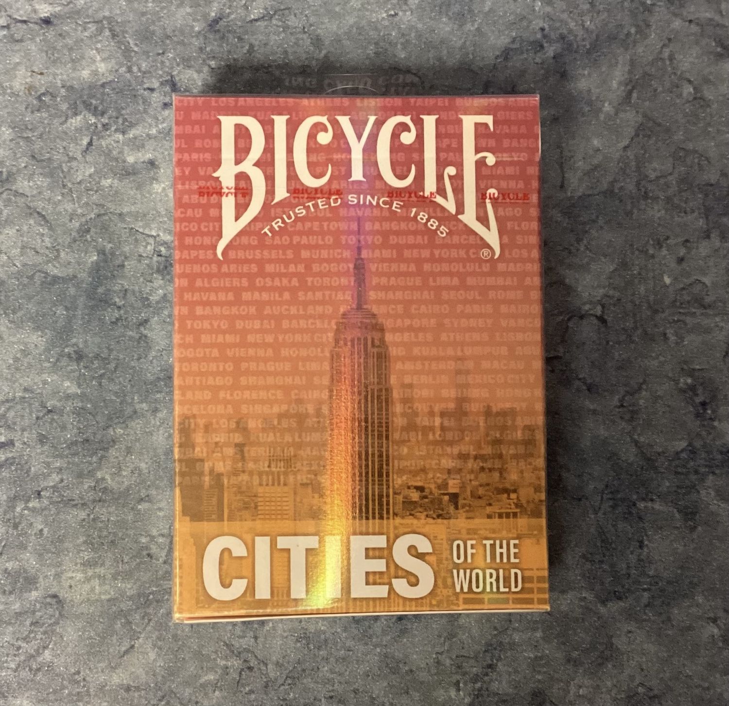 Bicycle Playing Cards Cities of the World
