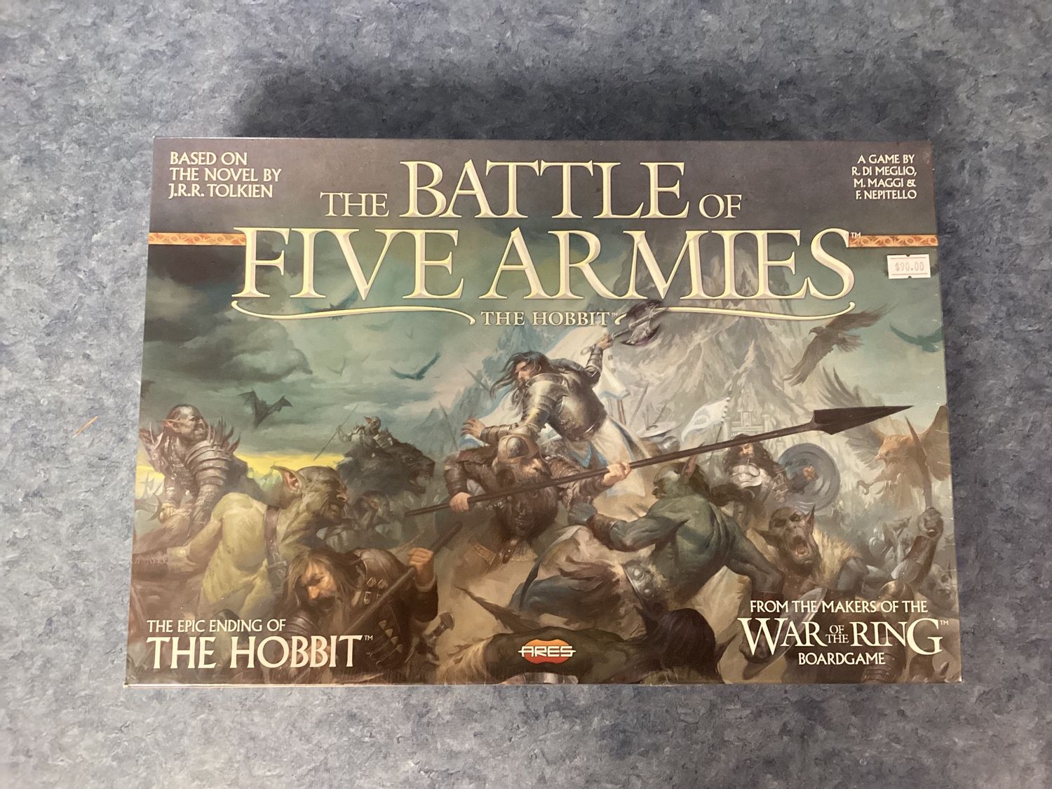 The Battle of Five Armies Board game