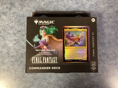 Magic The Gathering Final Fantasy Commander Kit Revival Trance