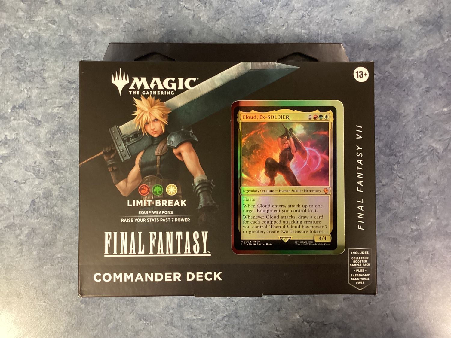Magic The Gathering Final Fantasy Commander Deck Limit Break