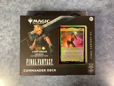 Magic The Gathering Final Fantasy Commander Deck Limit Break