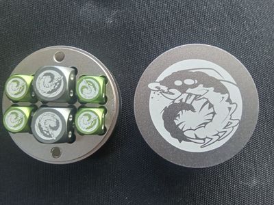 Battletech Dice Puck Clan Burrock