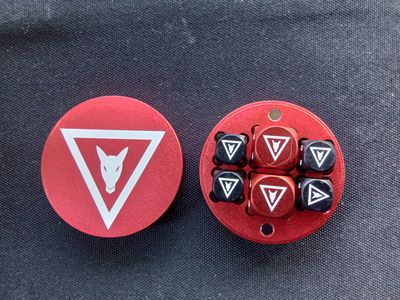 Battletech Dice Puck Kell Hounds Merc