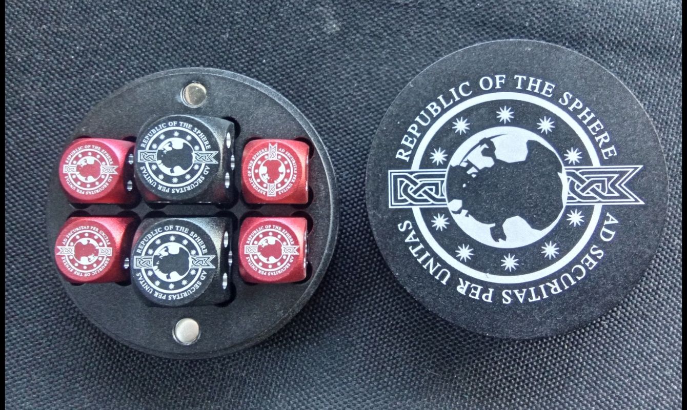 Battletec Republic of Sphere ROTS Dice Puck