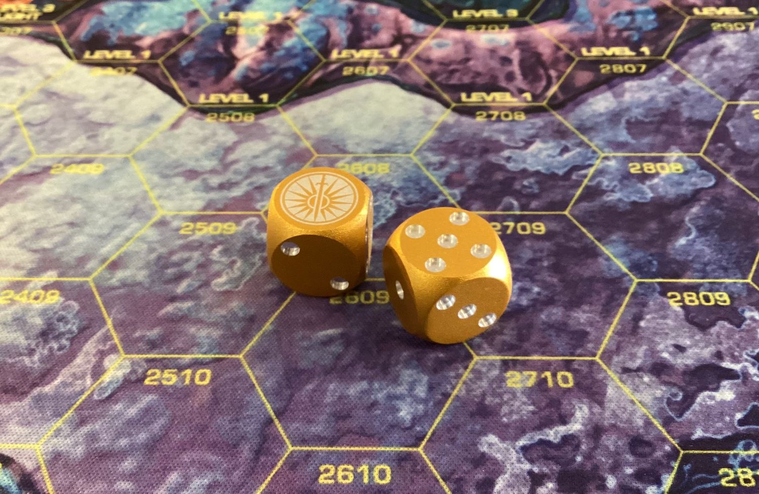Dice pair Battletech Federated Suns