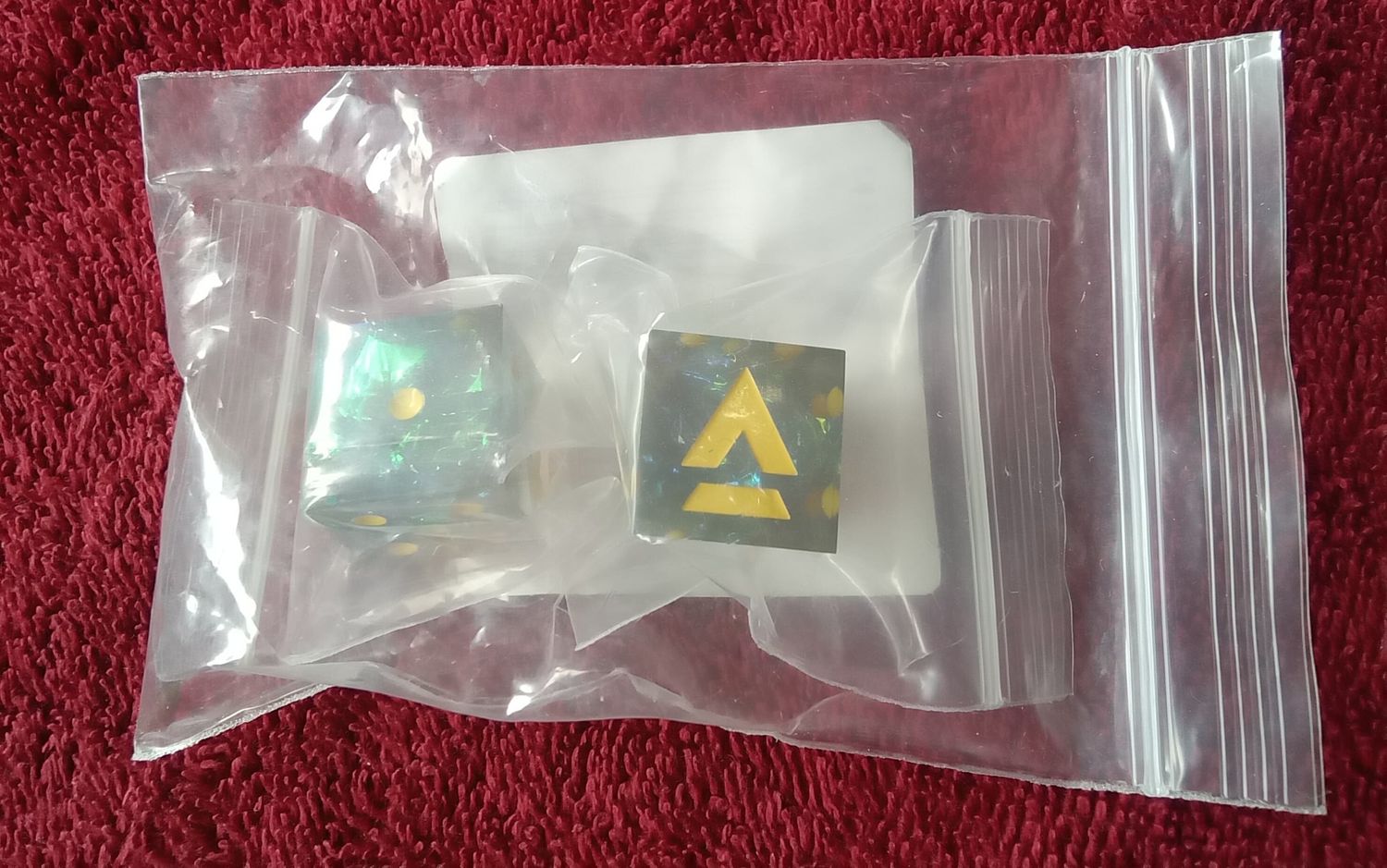 Battletech Logo Laser Etched Dice Pair 16mm