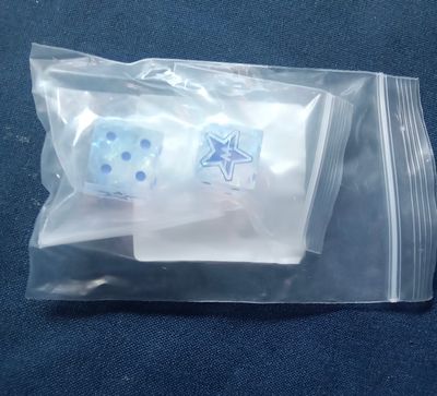 Laser Etched Waco Rangers Dice Pair
