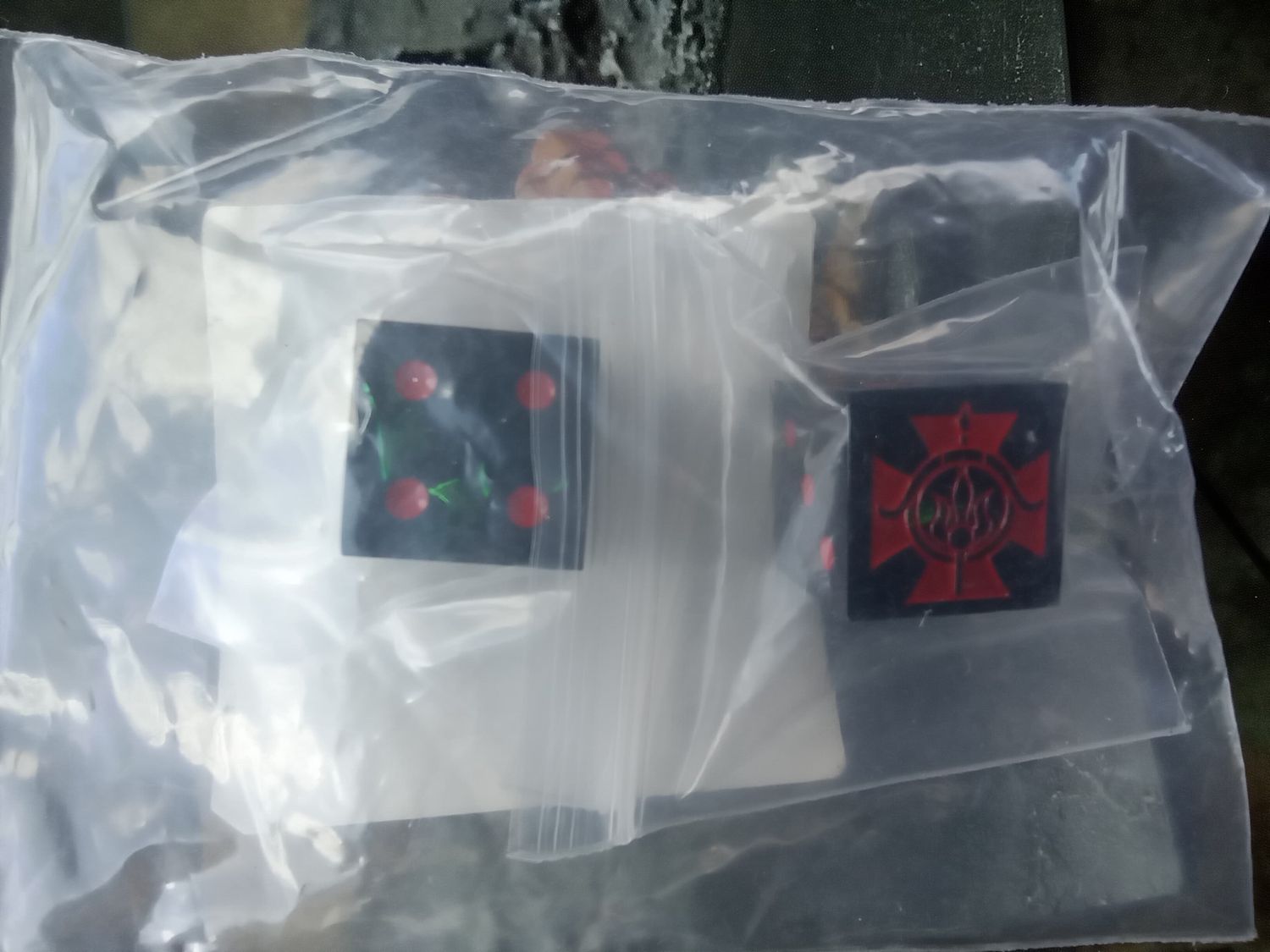 Laser Etched Tamar Pact Dice Pair