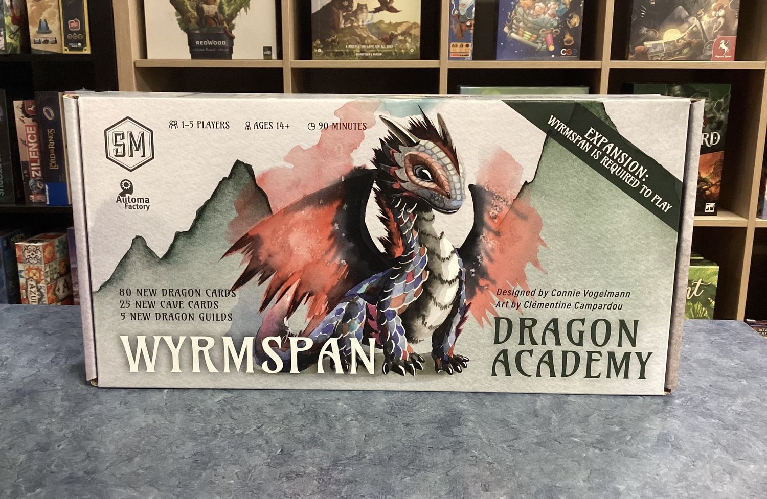 Wyrmspan Dragon Academy Expansion