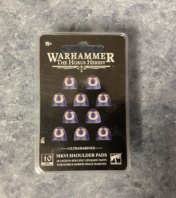 Warhammer The Horus Heresy Ultramarines MKVI Shoulder Pads
