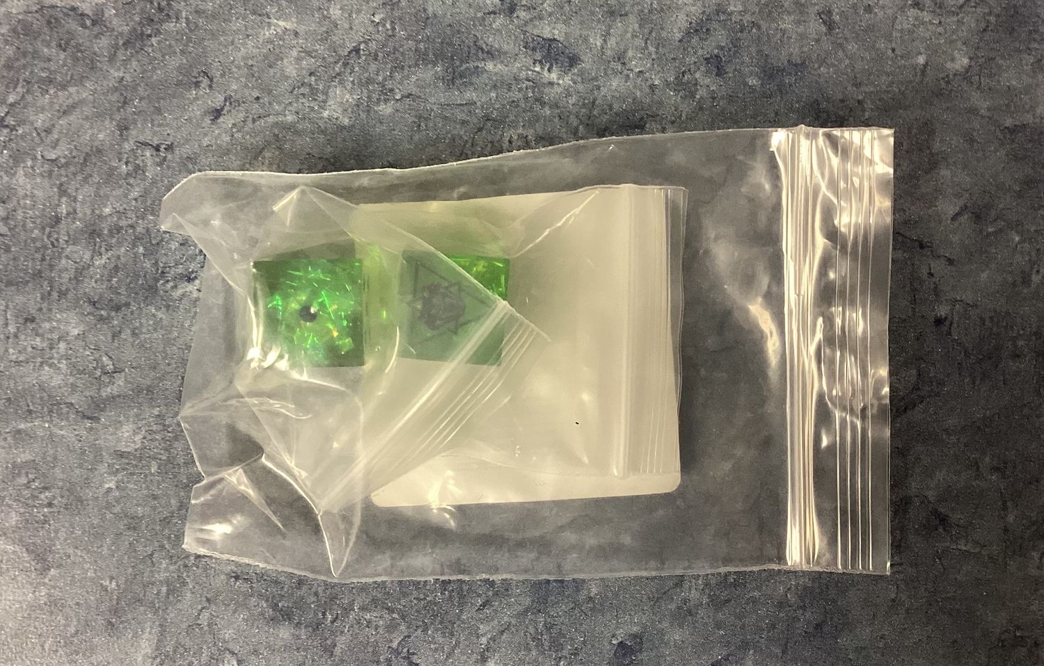 Laser Etched Clan Steel Viper Dice