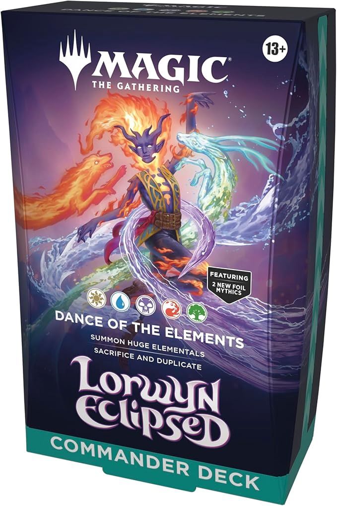 Magic The Gathering Lorwyn Eclipsed Commander Deck Dance of The Elements