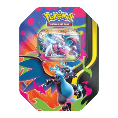 Pokémon TCG Mega Charizard X Ex Tin