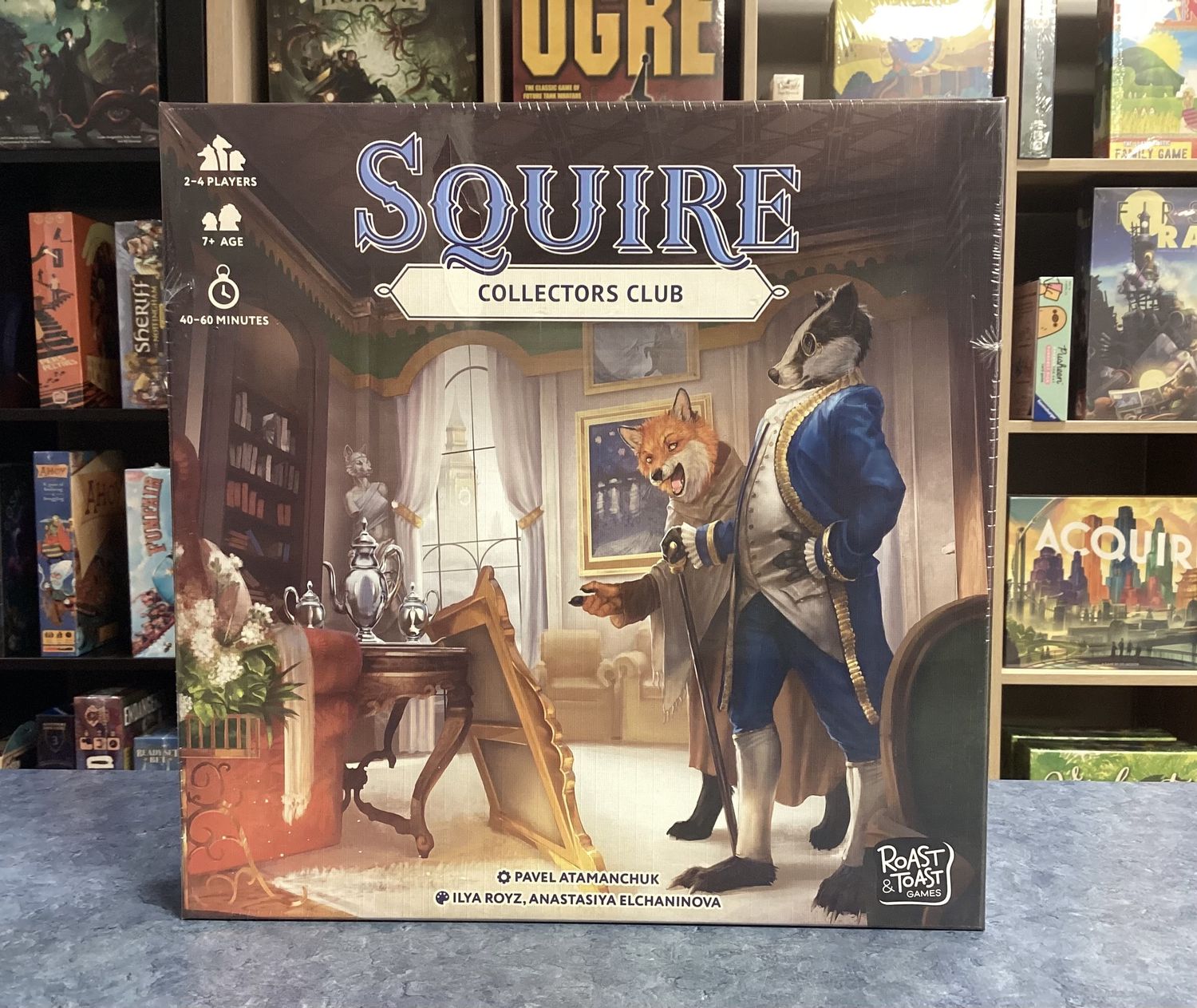 Squire The Collector of the Glorious Rarities