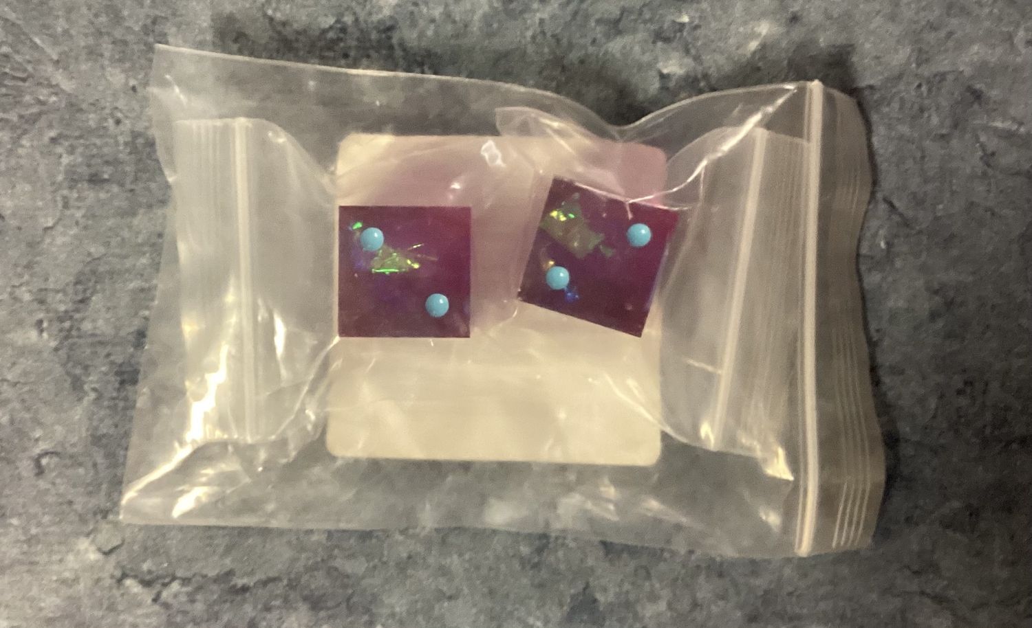 Laser Etched Chevron House Marik Dice Pair 18mm