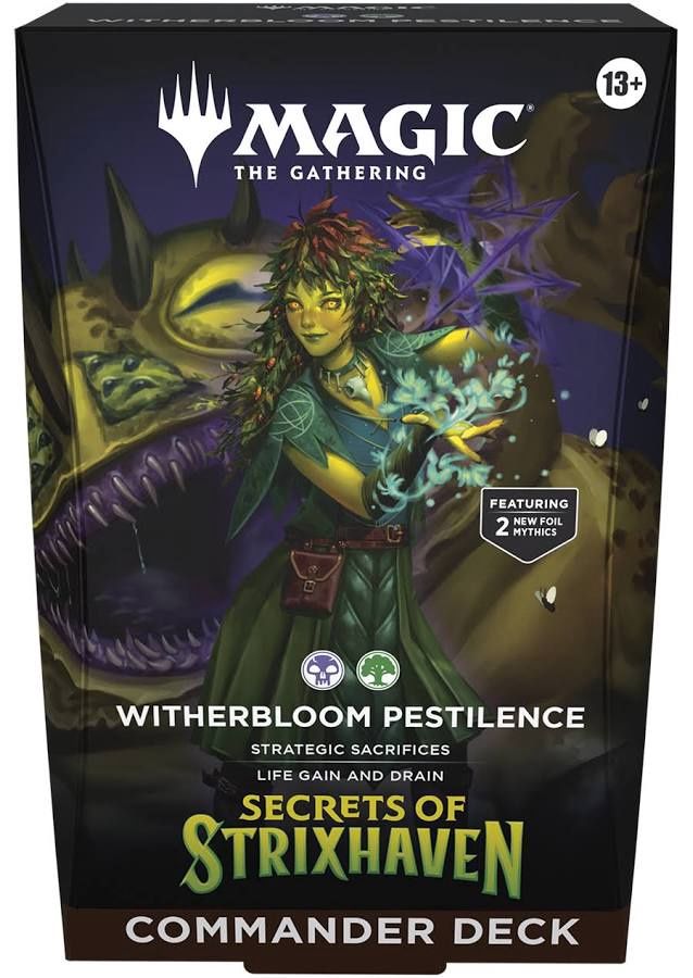 MTG Secrets of Strixhaven Commander Deck Witherbloom Pestilence