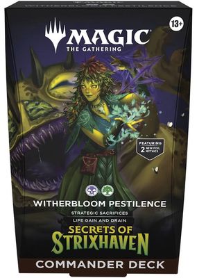 MTG Secrets of Strixhaven Commander Deck Witherbloom Pestilence
