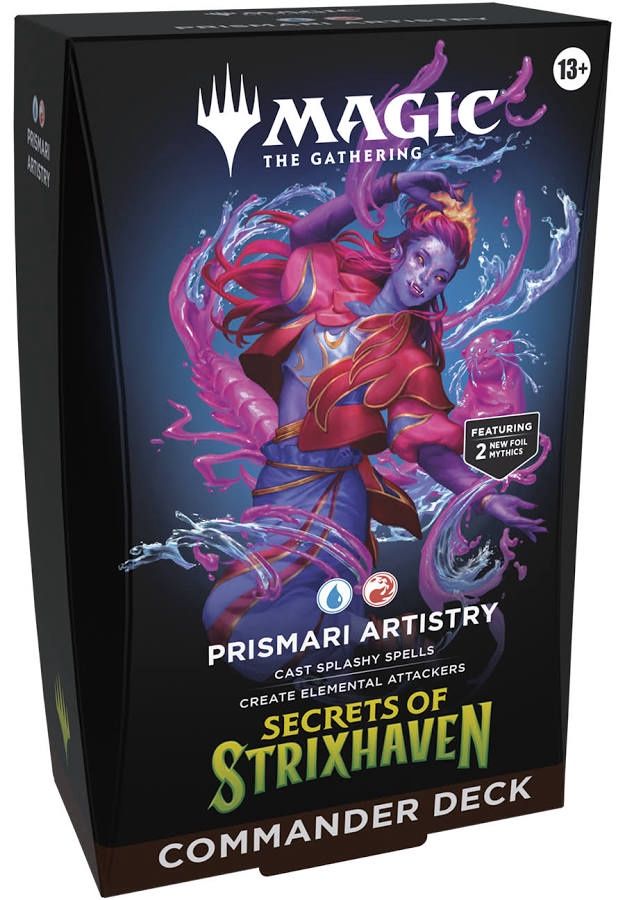 MTG Secrets of Strixhaven Commander Deck Prismari Artistry