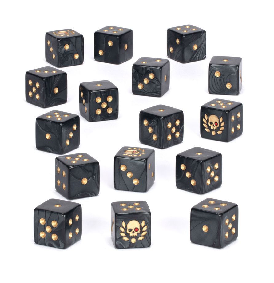 Astra Militarum Commissar Yarrick Dice