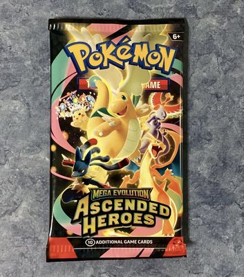 Pokemon TCG Mega Evolution Ascended Heroes Booster Packs