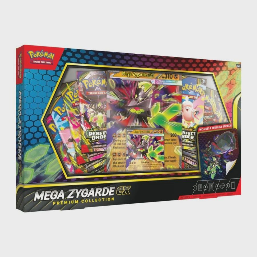 Pokemon TCG Mega Zygarde Ex Premium Collection