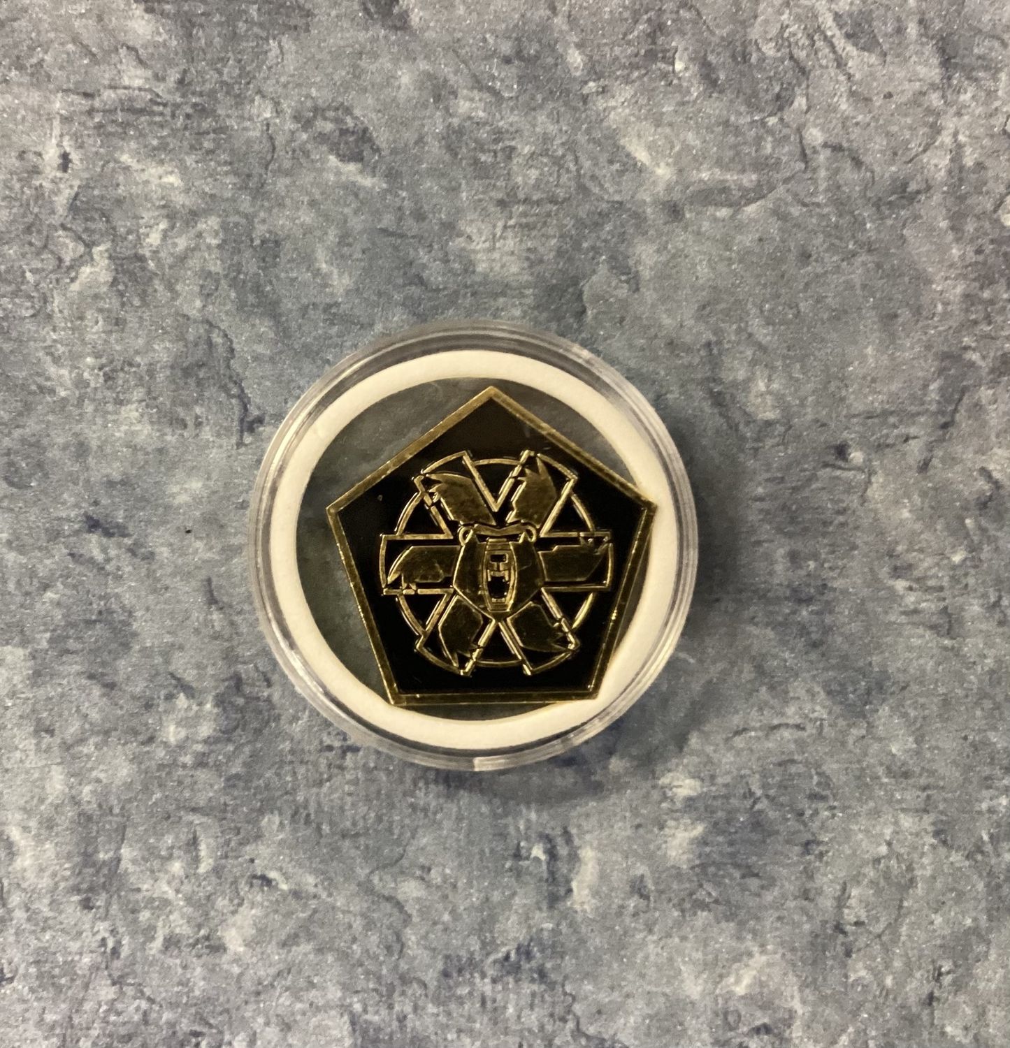 Battletech Ghost Bear Challenge Double-sided Coin Black Series